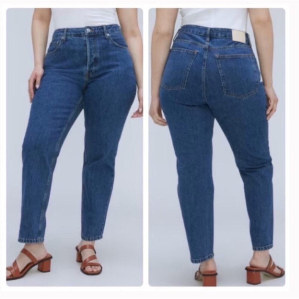 NWT Everlane Curvy 90s Cheeky Straight Jeans Size 31
